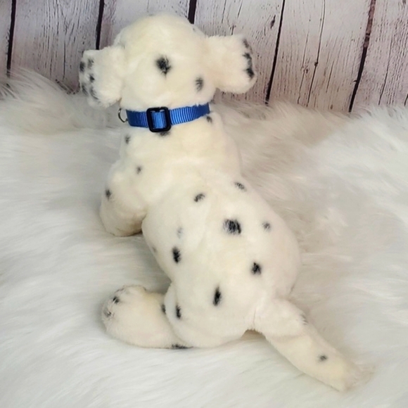 Realistic Dalmatian My Twinn Poseable Pets Collar & Metal Tag 19" Plush Stuffed - Picture 14 of 17